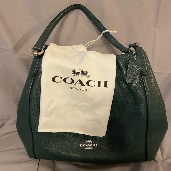 Green Coach bag - Picture 5 of 8